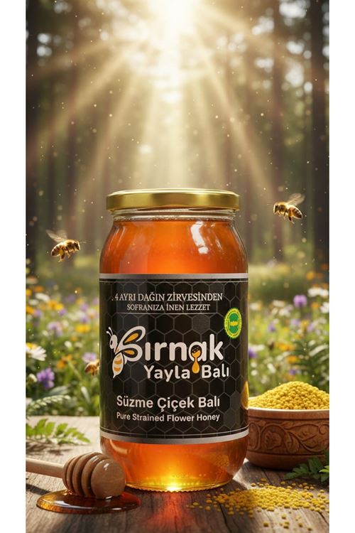 850 Gr Süzme Çiçek Balı